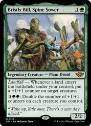 Bristly Bill, Spine Sower - Green