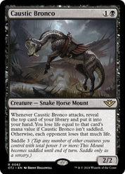Caustic Bronco - Black