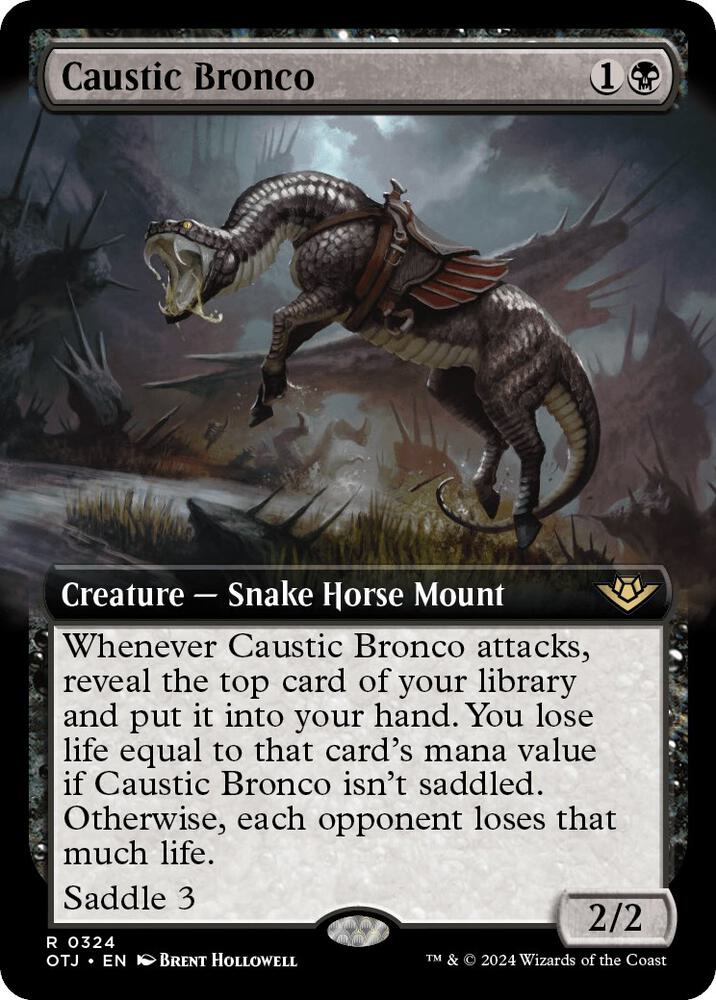 Caustic Bronco - Black