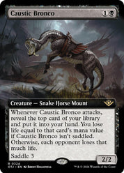 Caustic Bronco - Black
