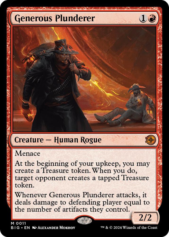 Generous Plunderer - Red