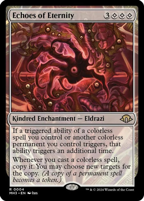 edge of eternities mtg eldrazi cards Echoes of Eternity