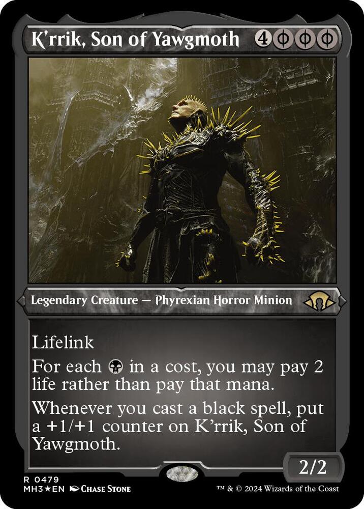 K'rrik, Son of Yawgmoth - Black