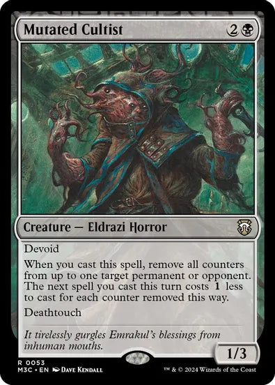 mtg anti eldrazi cards Mutated Cultist - Creature - Eldrazi Horror
