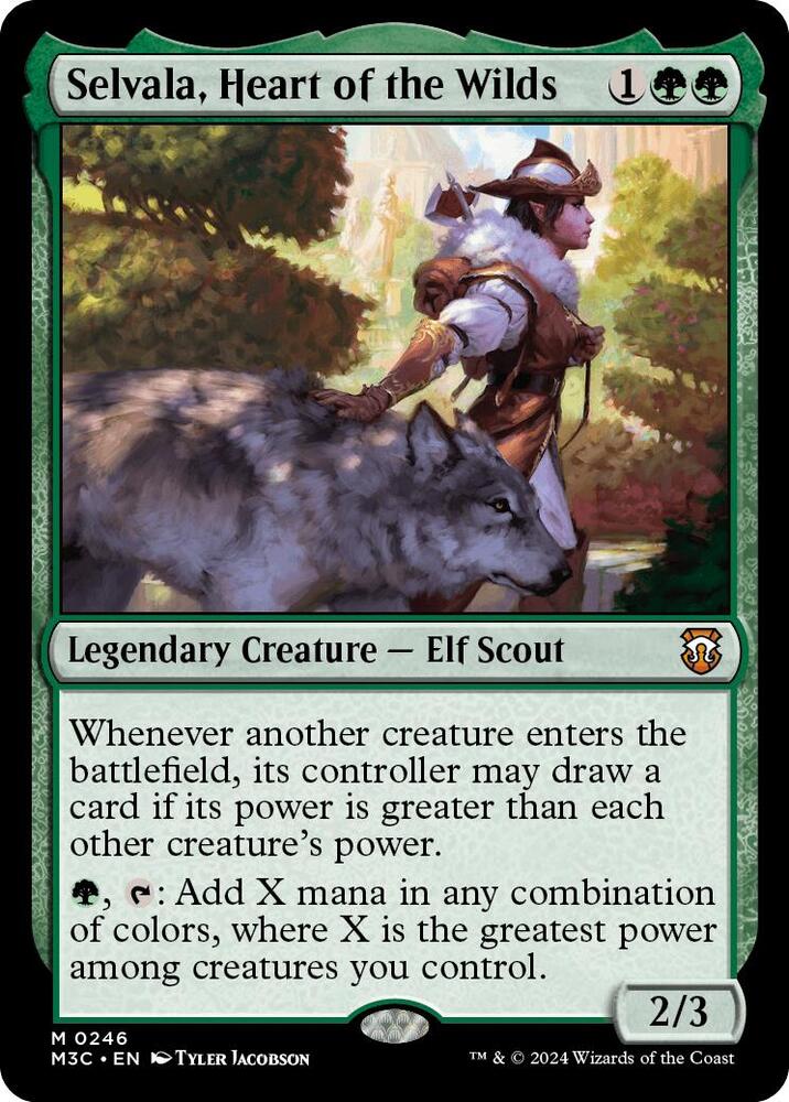 Selvala, Heart of the Wilds  - Green