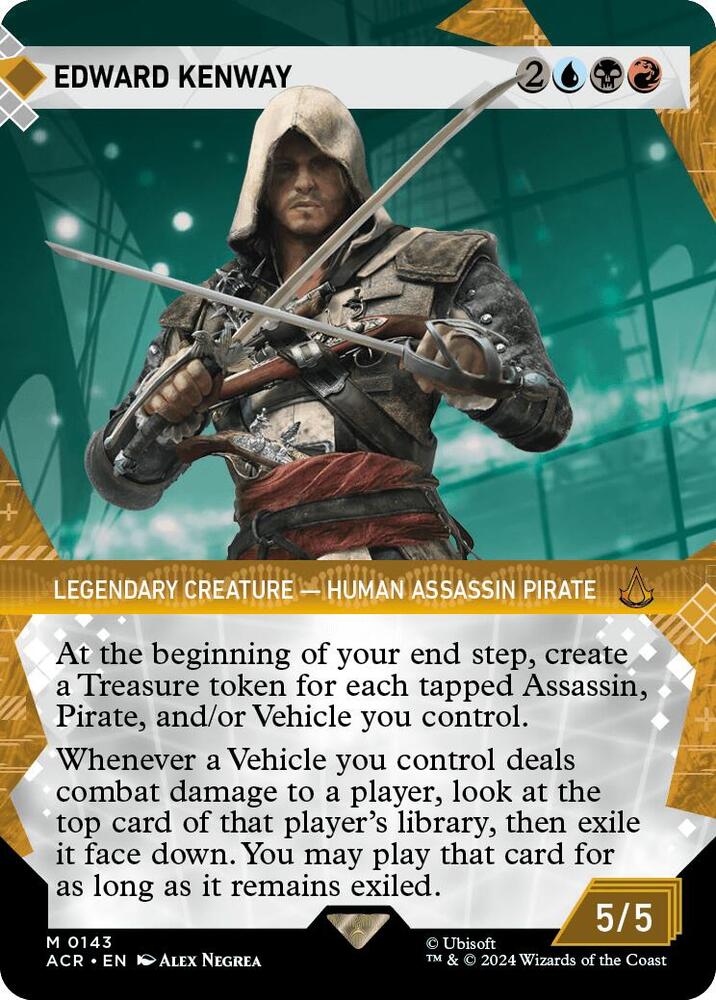 Edward Kenway - Blue/Black/Red