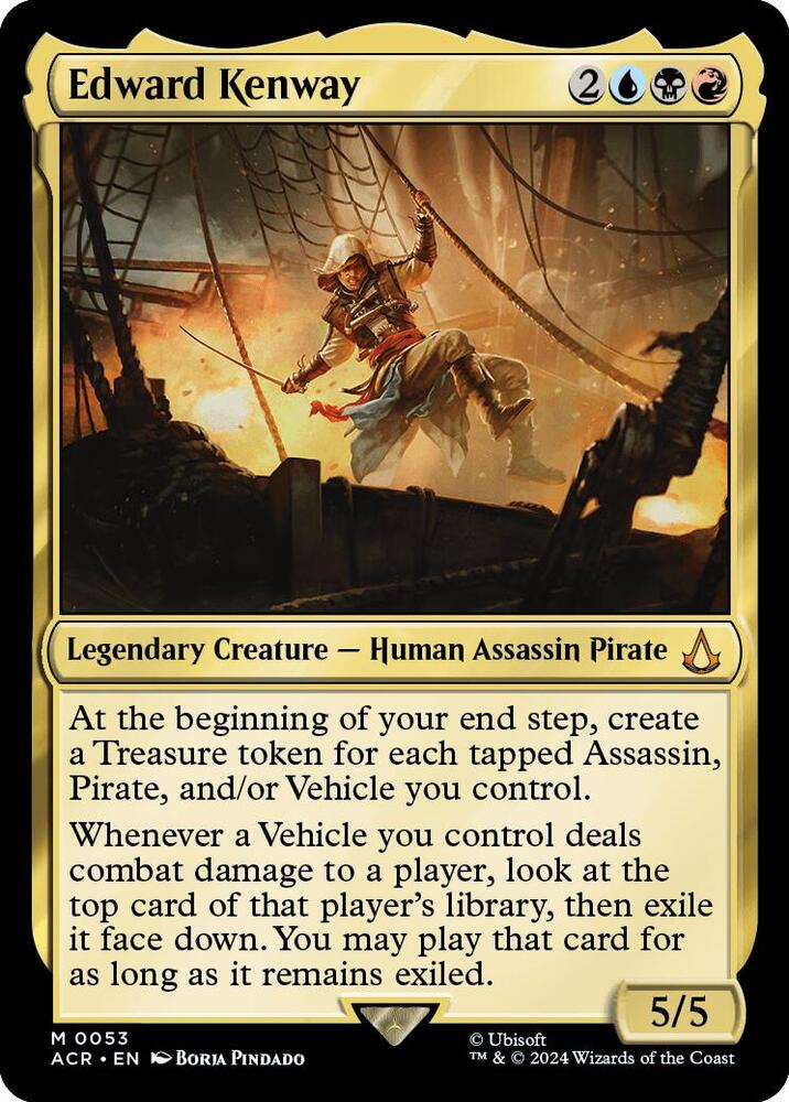 Edward Kenway - Blue/Black/Red