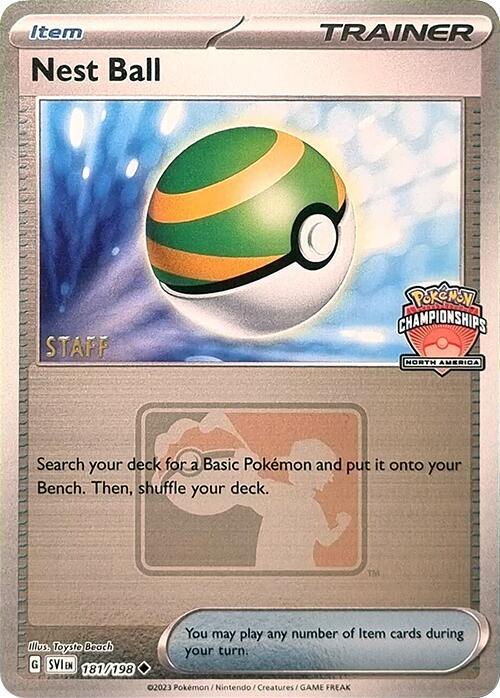 golden nest ball pokemon card scarlet and violet Nest Ball