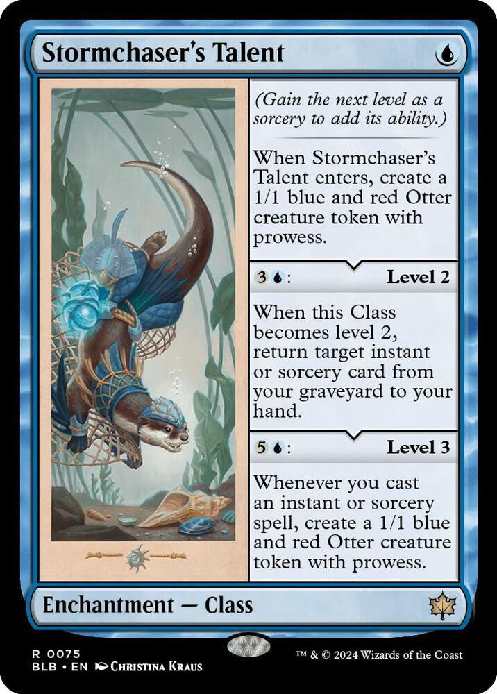 Stormchaser's Talent - Blue