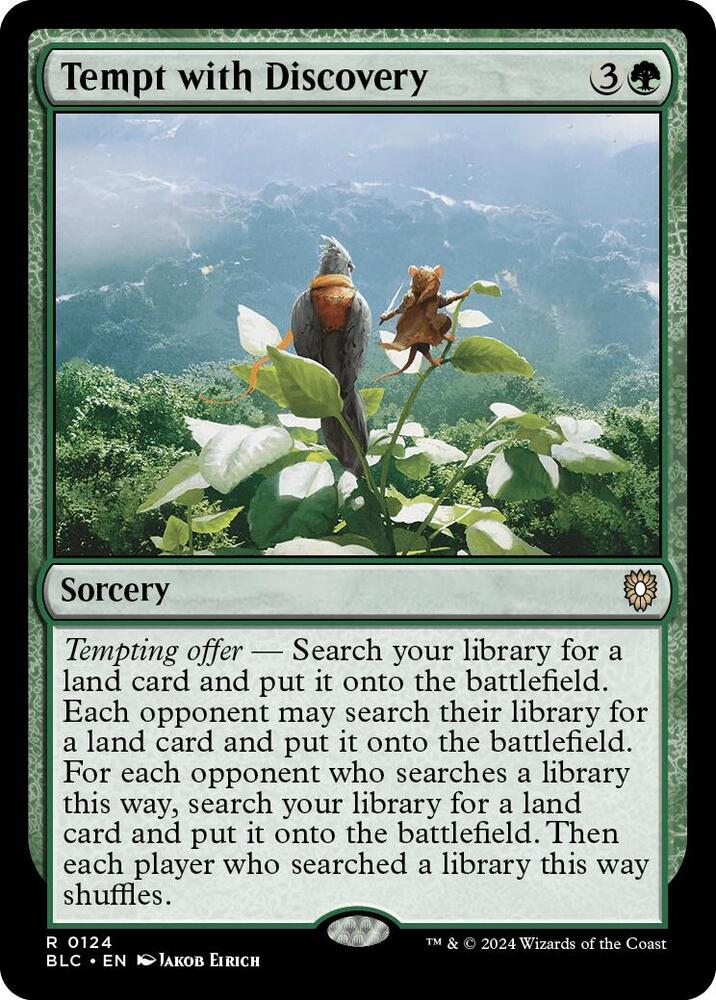 Tempt with Discovery - Green