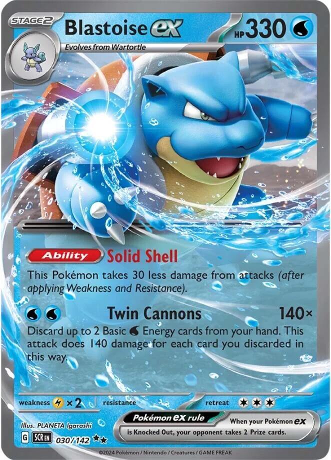 Blastoise EX - Water