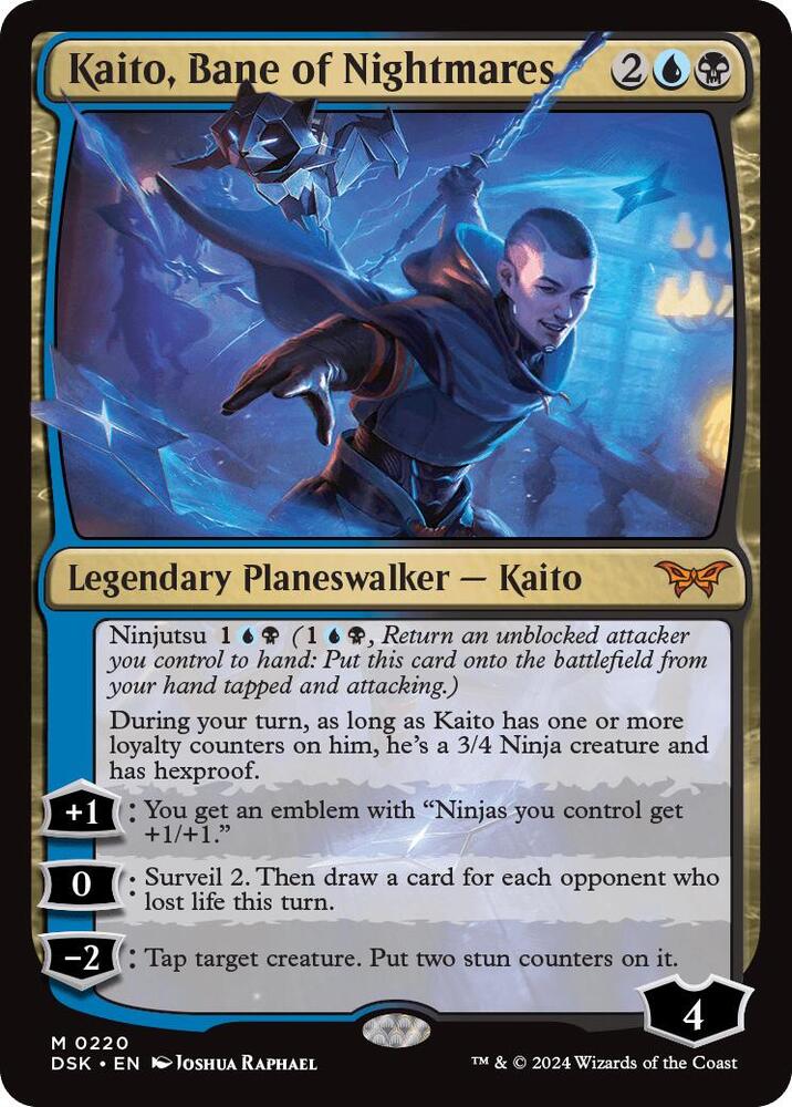 Kaito, Bane of Nightmares - Blue/Black Infinity Flux Kaito, Bane of Nightmares - Blue/Black Infinity Flux