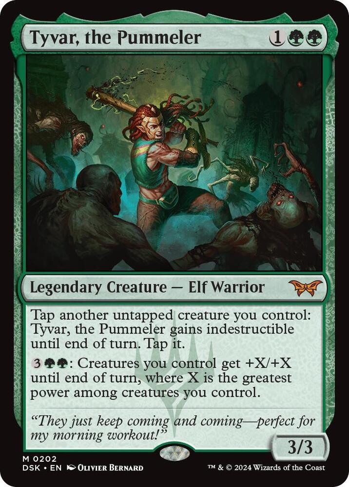 Tyvar, the Pummeler - Green