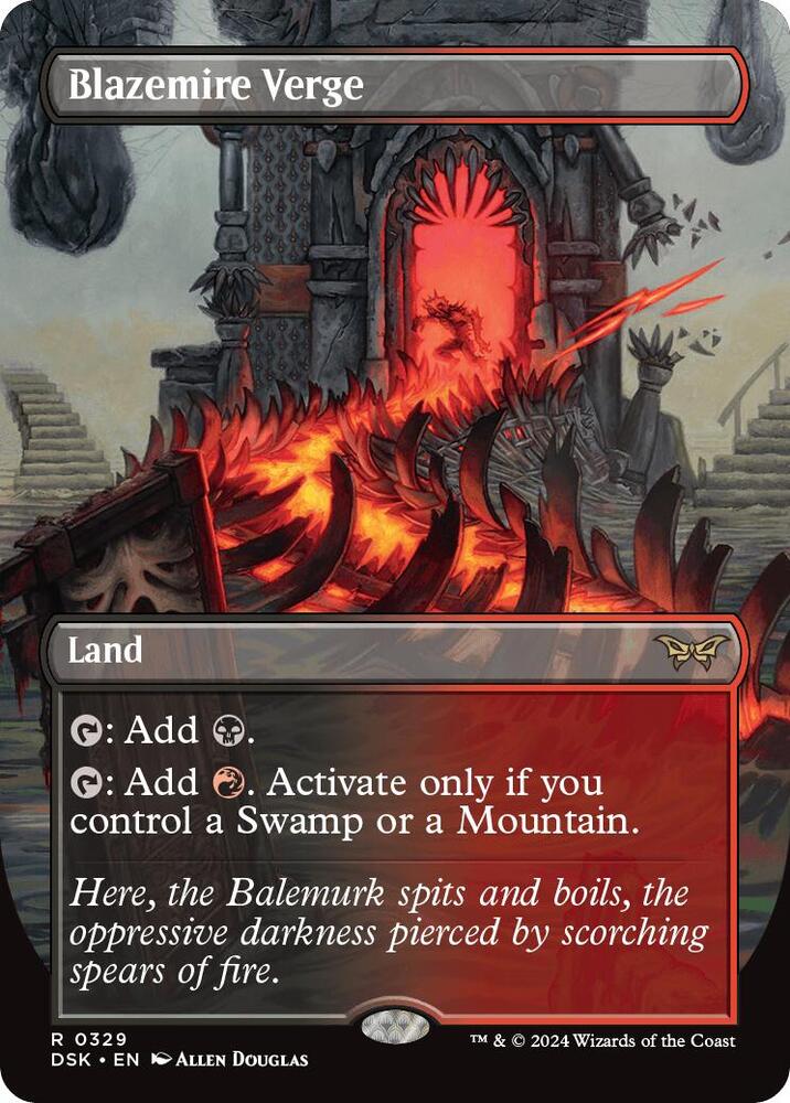 Badlands ドイツ語　黒枠　3EDBB　MTG FBB Badlands 独語 1枚 MTG デュアルランド リバイズド 3ed 再録禁止