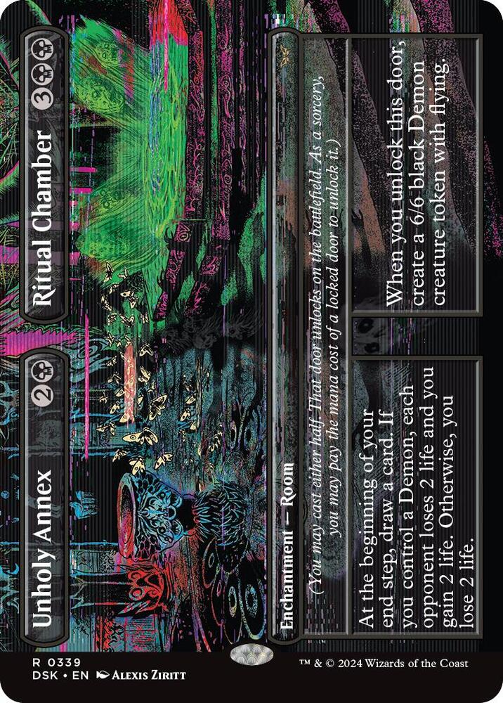 Unholy Annex/Ritual Chamber - Black