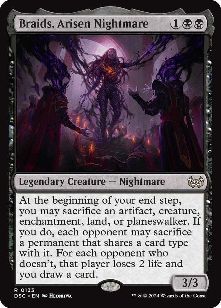 Braids, Arisen Nightmare - Black