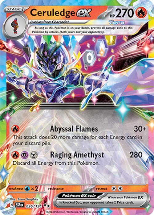 Ceruledge EX - Fire