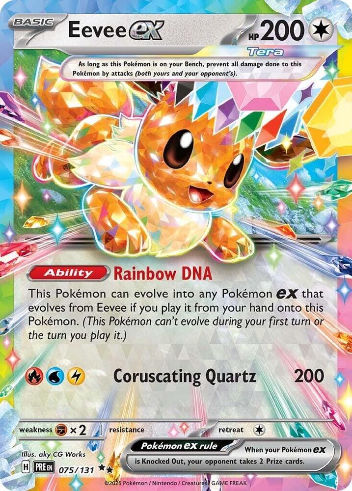 ポケモンカードゲーム EEVEEex Eevee EX - Colorless – Infinity Flux