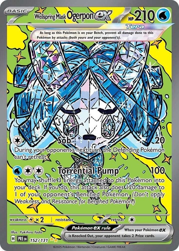Wellspring Mask Ogerpon EX - Water