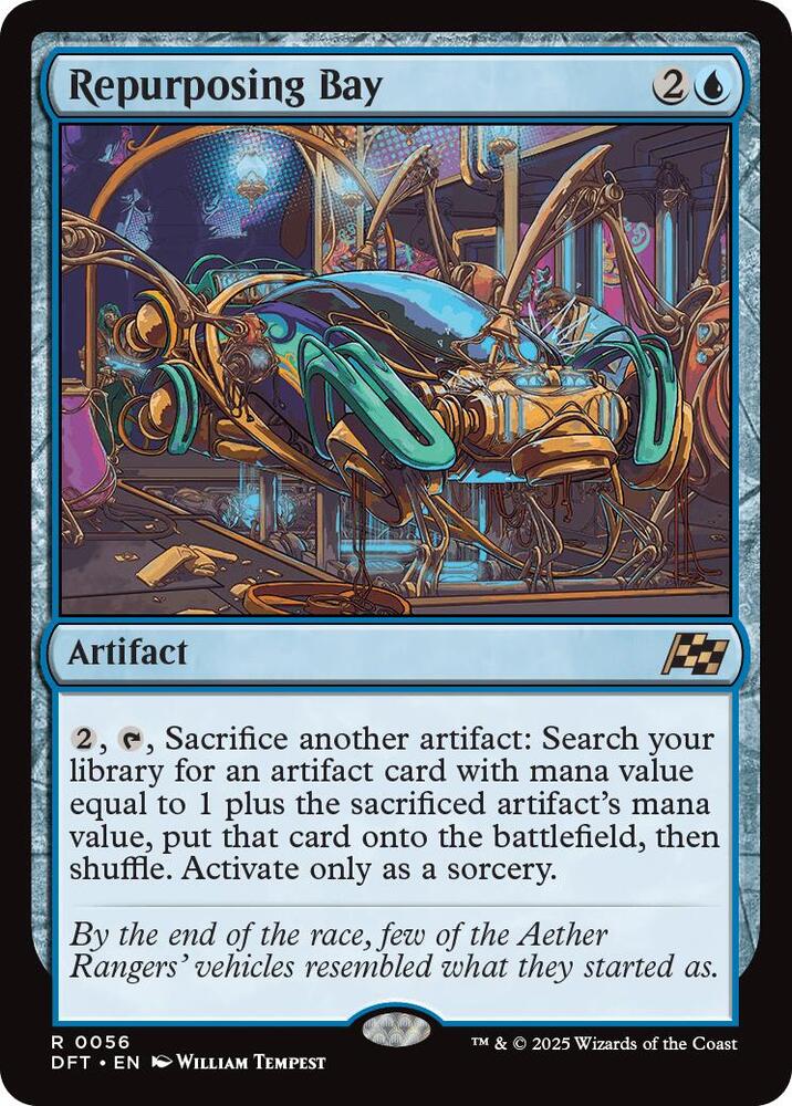 Repurposing Bay - Blue / Artifact