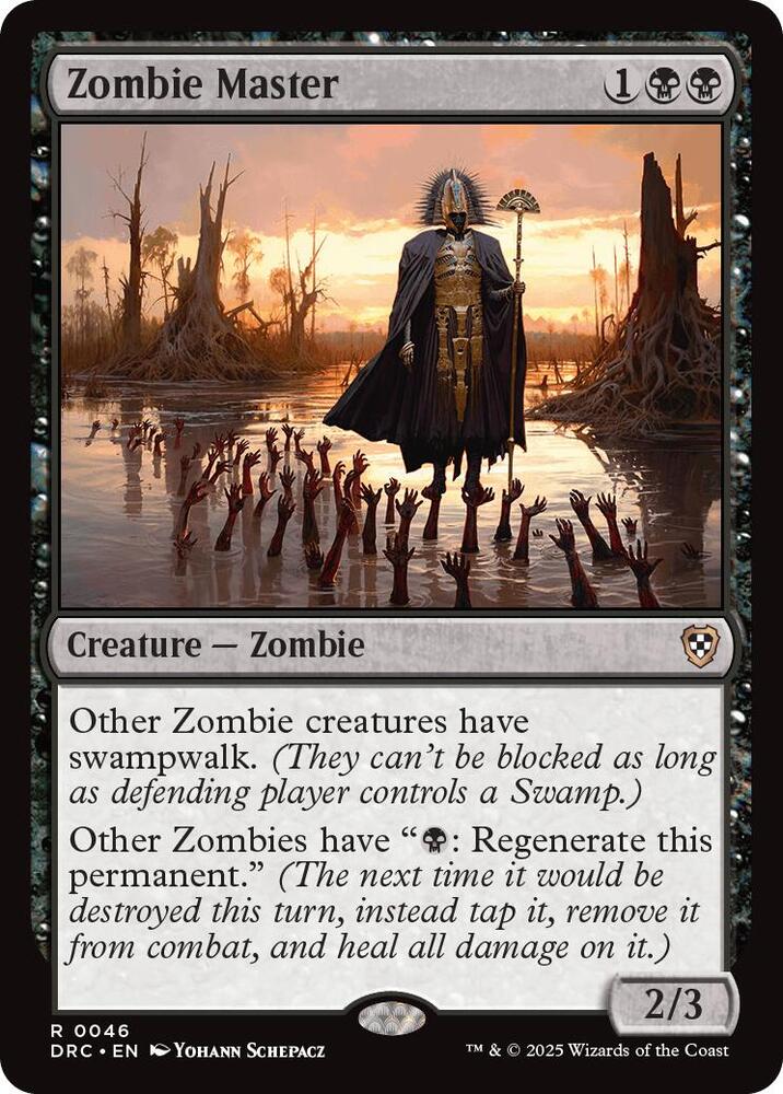 Zombie Master - Black