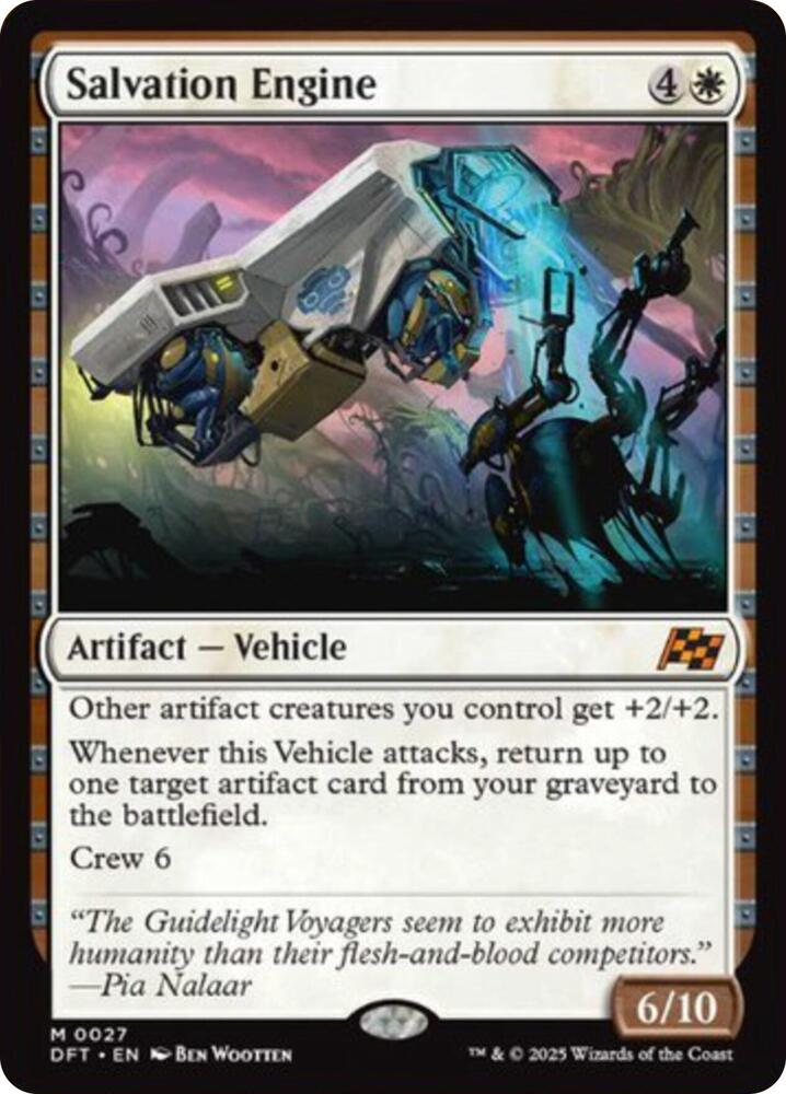 Salvation Engine - White / Artifact