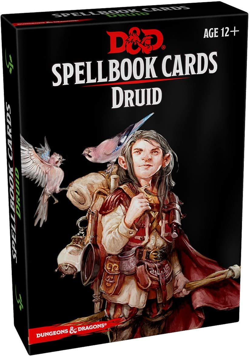 D&D Spellbook Cards Druid