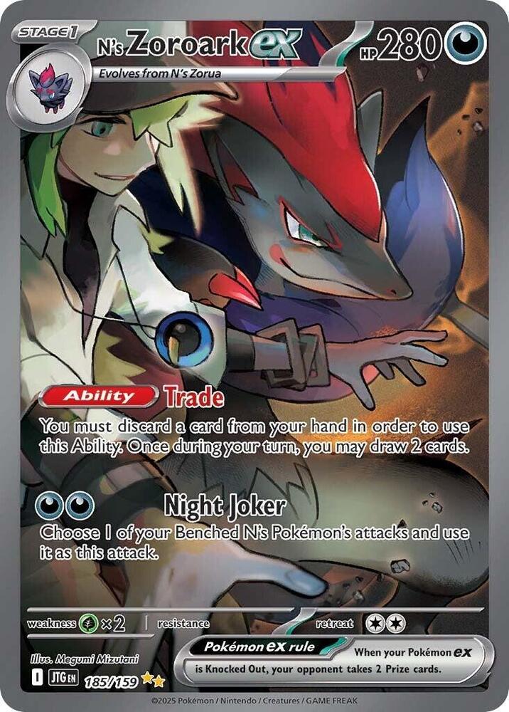 N's Zoroark EX - Darkness