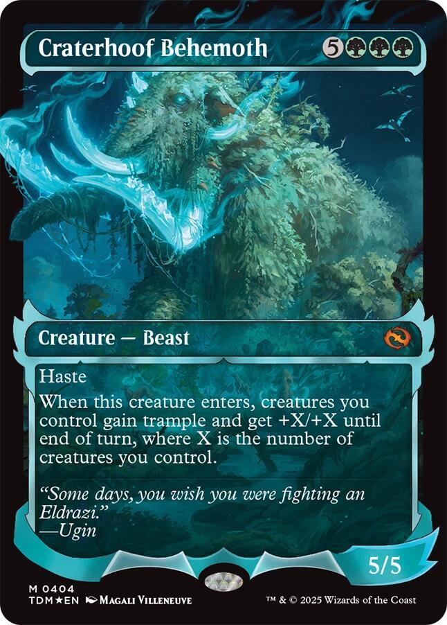 Craterhoof Behemoth - Green