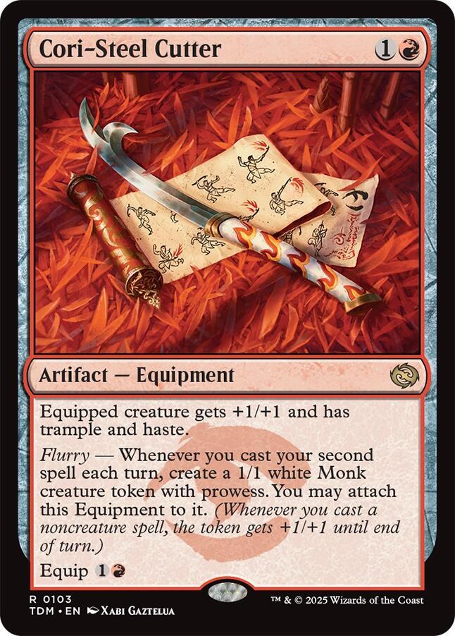 Cori-Steel Cutter - Red/Artifact