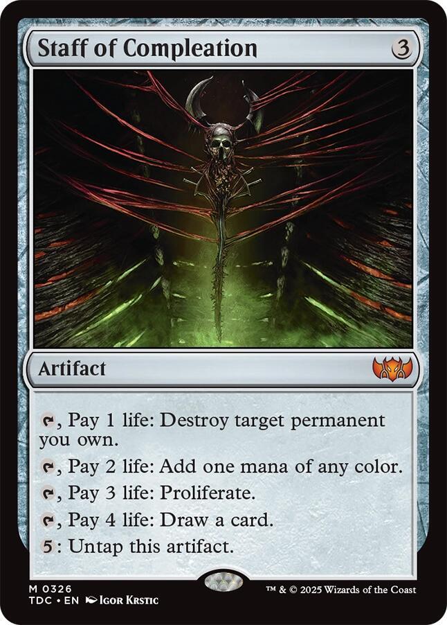 Staff of Compleation - Artifact
