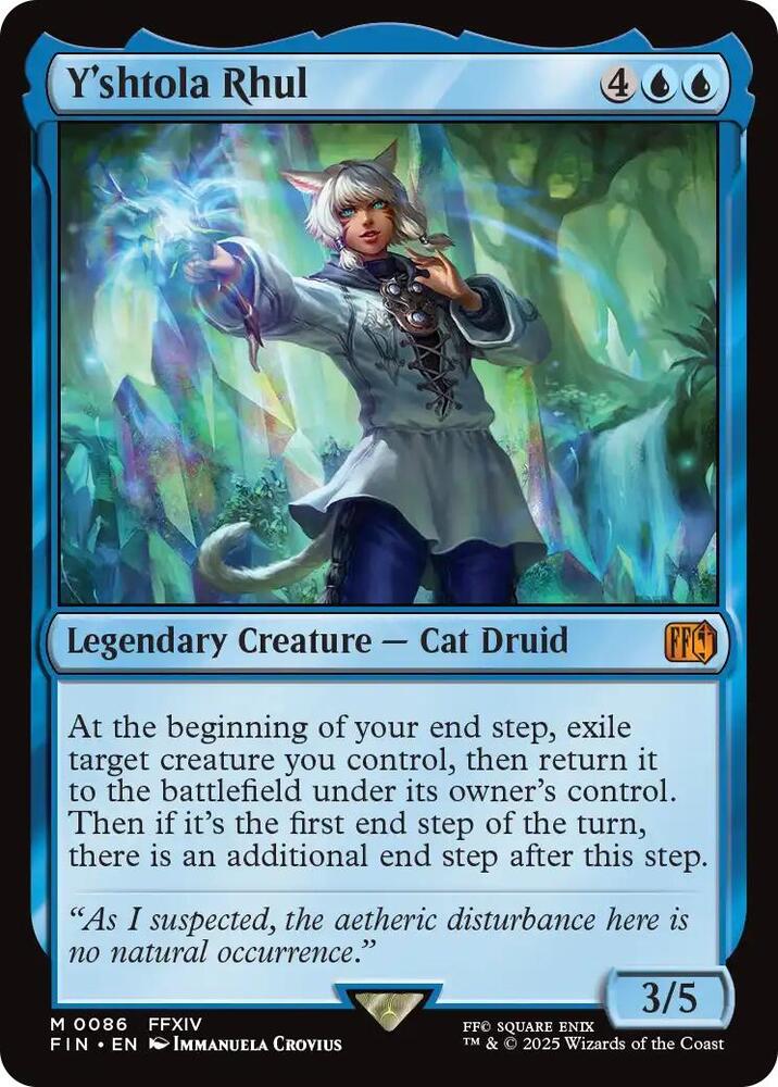 Y'shtola Rhul - Blue Infinity Flux Y'shtola Rhul - Blue Infinity Flux
