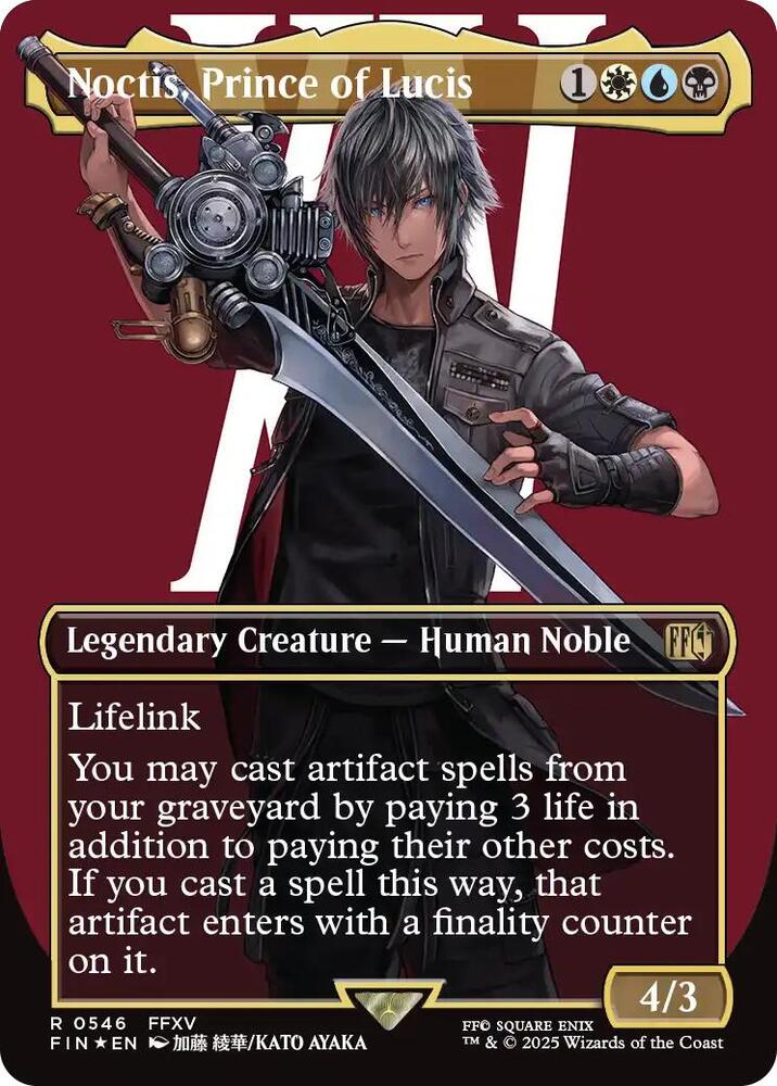 Noctis, Prince of Lucis - White/Blue/Black