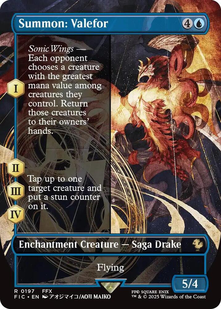 Summon: Valefor - Blue