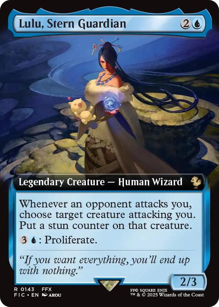 Lulu, Stern Guardian - Blue