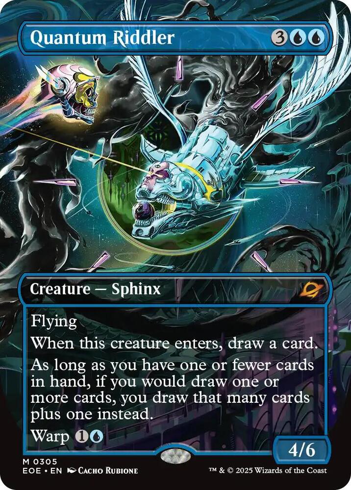 Quantum Riddler - Blue