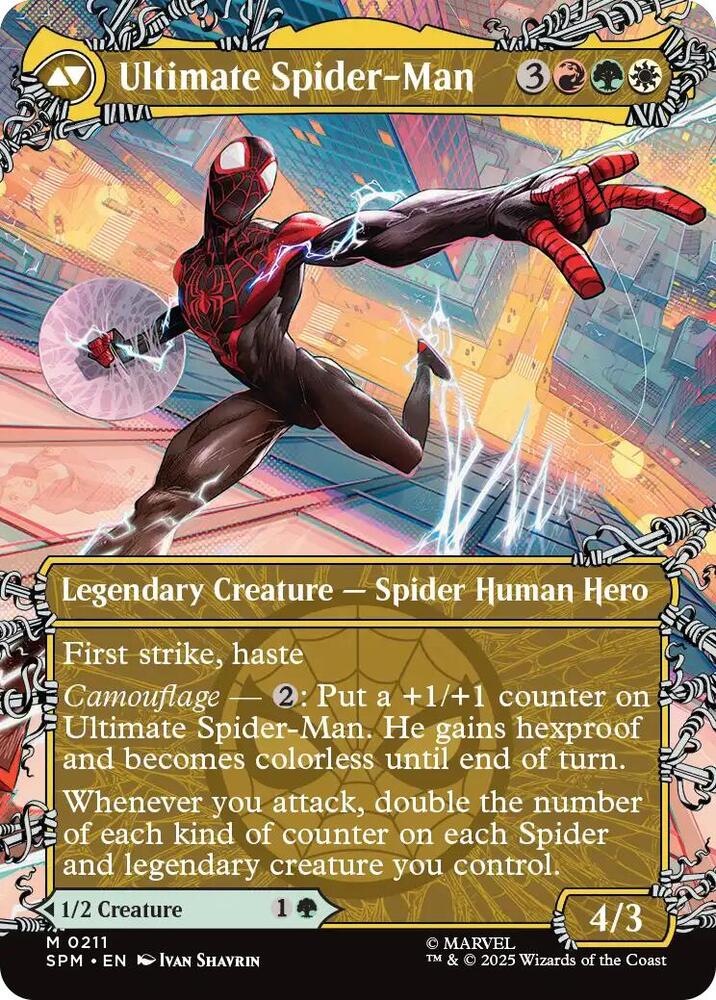 Miles Morales - Green(Ultimate Spider-Man - Red/Green/White)