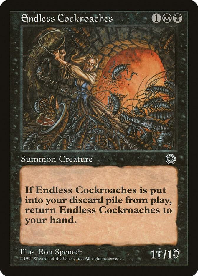 Endless Cockroaches - Black