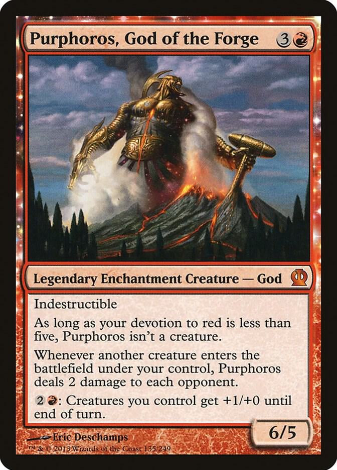 Purphoros, God of the Forge - Red