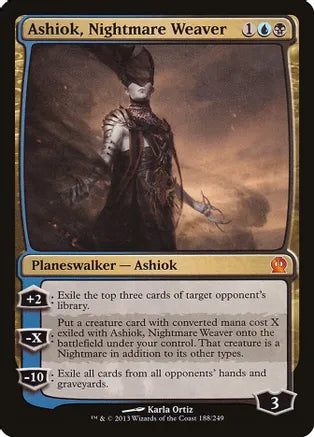 Ashiok, Nightmare Weaver - Blue/Black