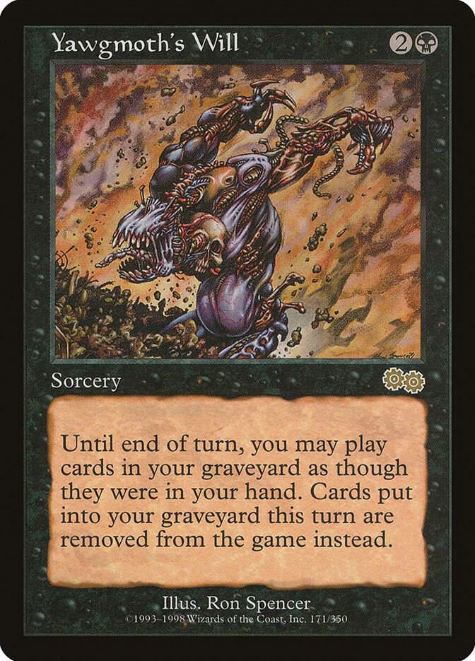 Yawgmoth's Will - Black