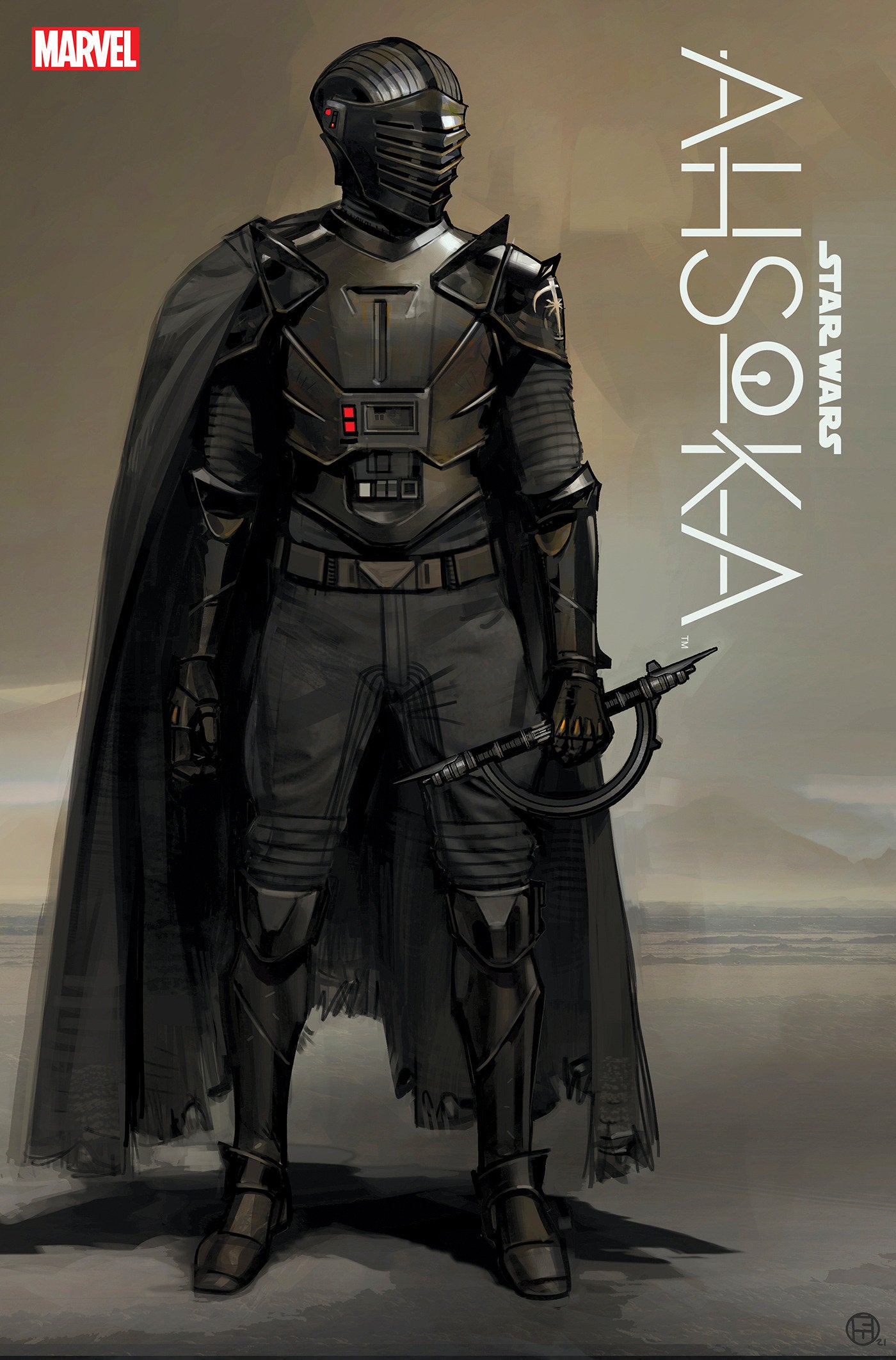 Star Wars: Ahsoka #4 1:10 Concept Art Variant