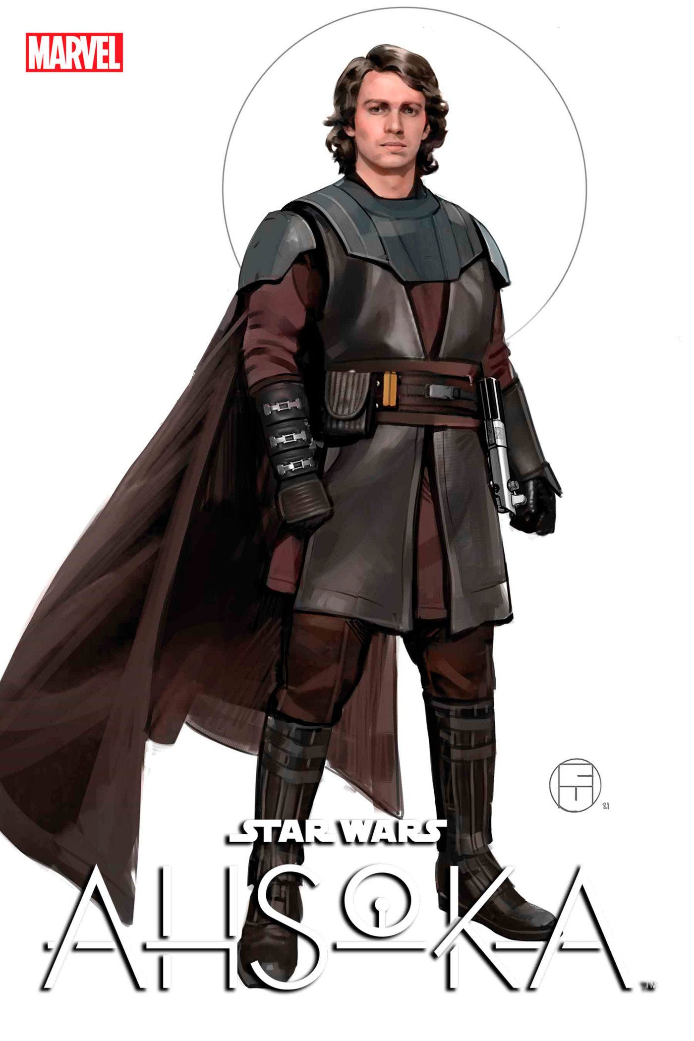 Star Wars: Ahsoka #5 1:10 Concept Art Variant *DAMAGED*