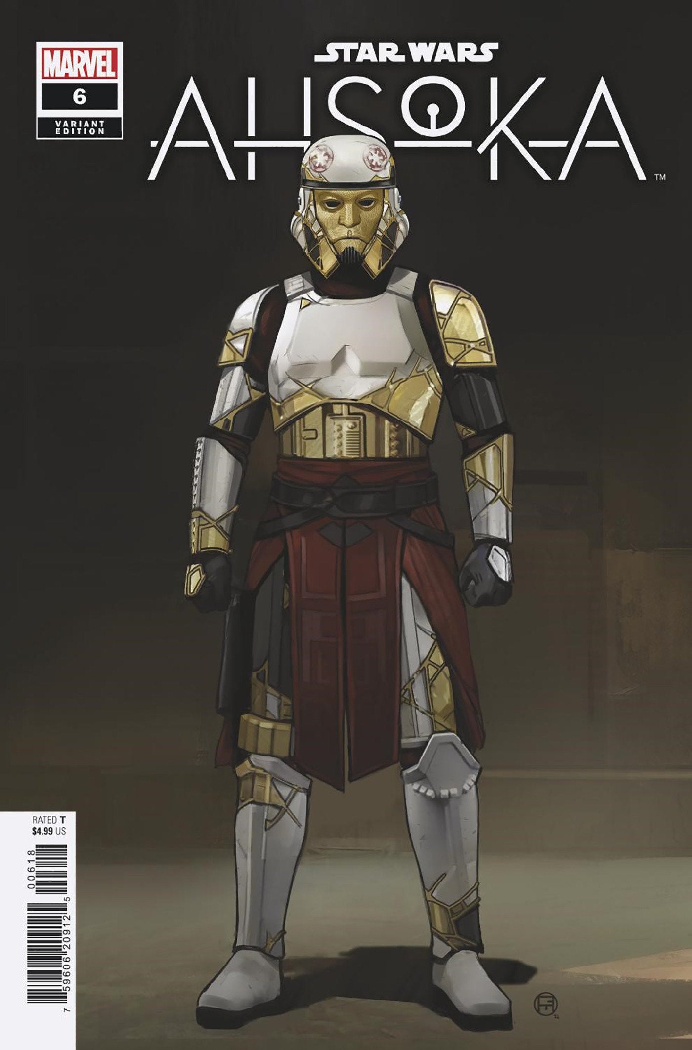 Star Wars: Ahsoka #6 1:10 Concept Art Variant