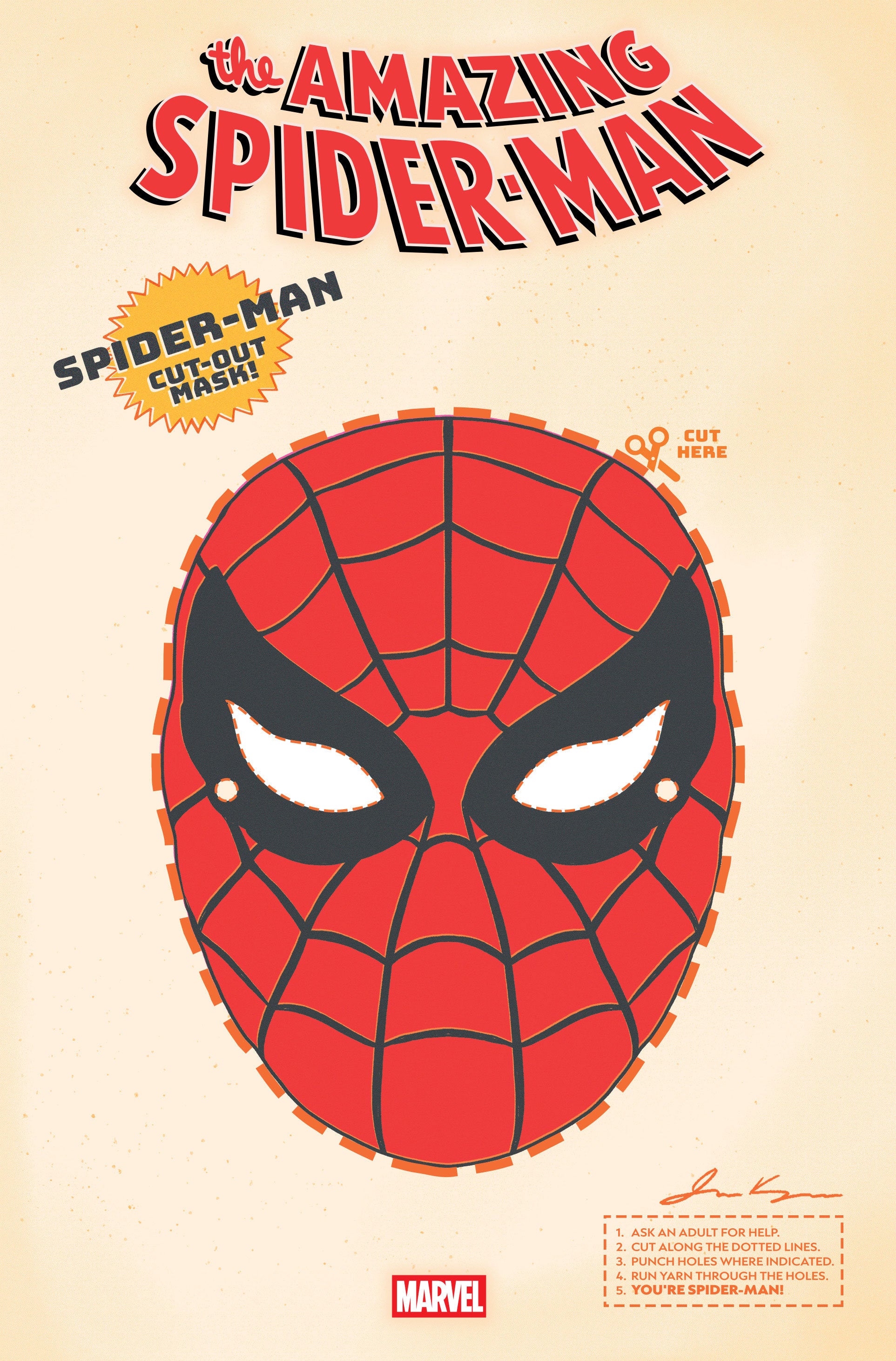 Amazing Spider-Man #11 Retro Halloween Mask Variant