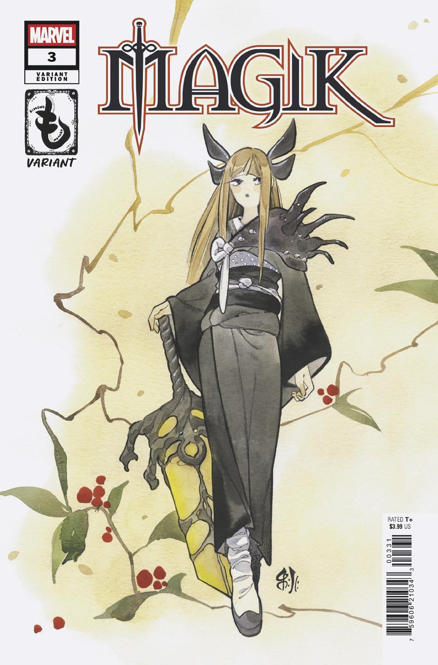 Megacon限定 Peach Momoko 桃桃子 Magik Trinity Magik #3 Peach Momoko Kimono Variant – Infinity Flux