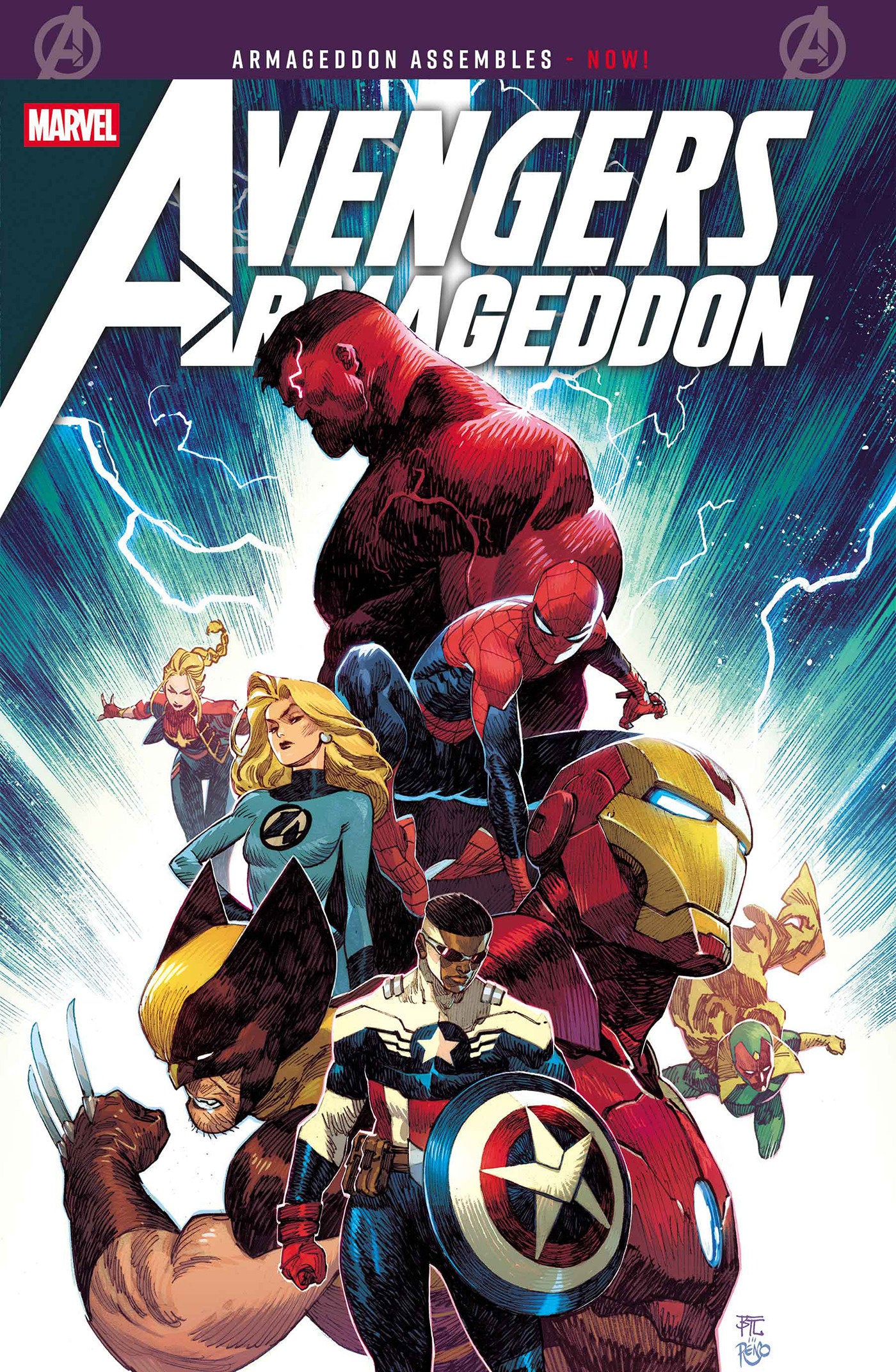 24h以内発送MarvelAvengersArmageddon #1 プロモ付 Avengers: Armageddon #1 [ONE PER CUSTOMER] – Infinity Flux