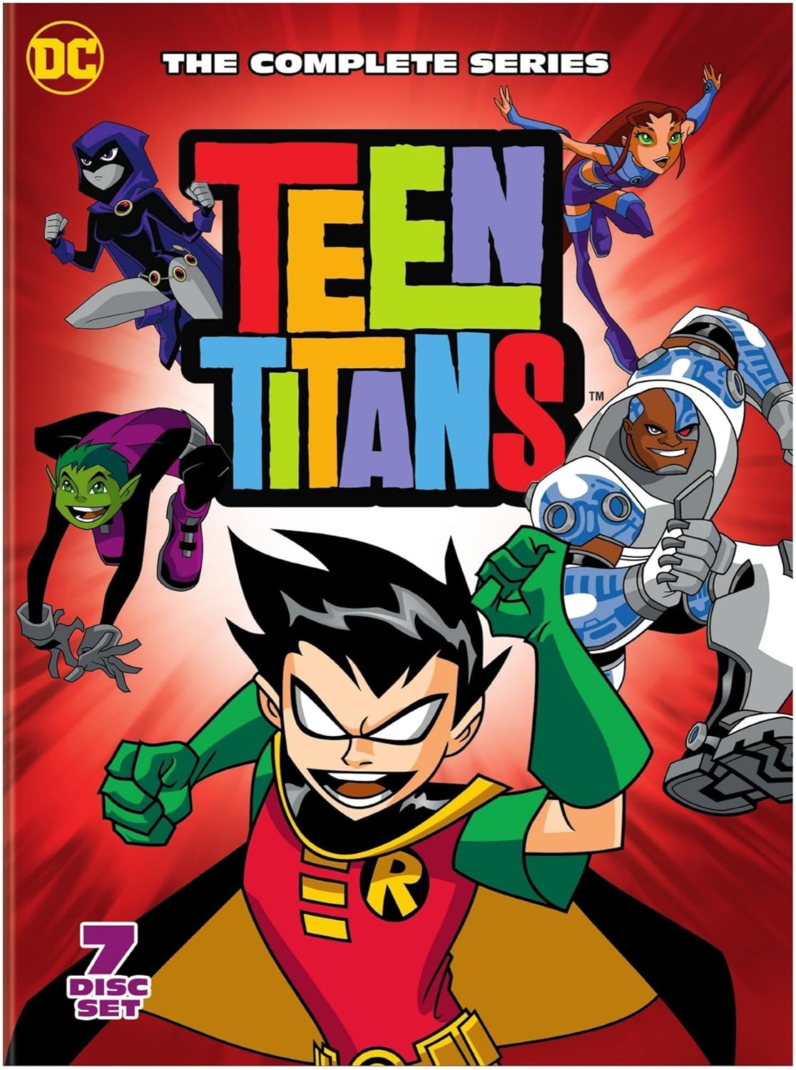 USED Teen Titans Complete Series DVD Set