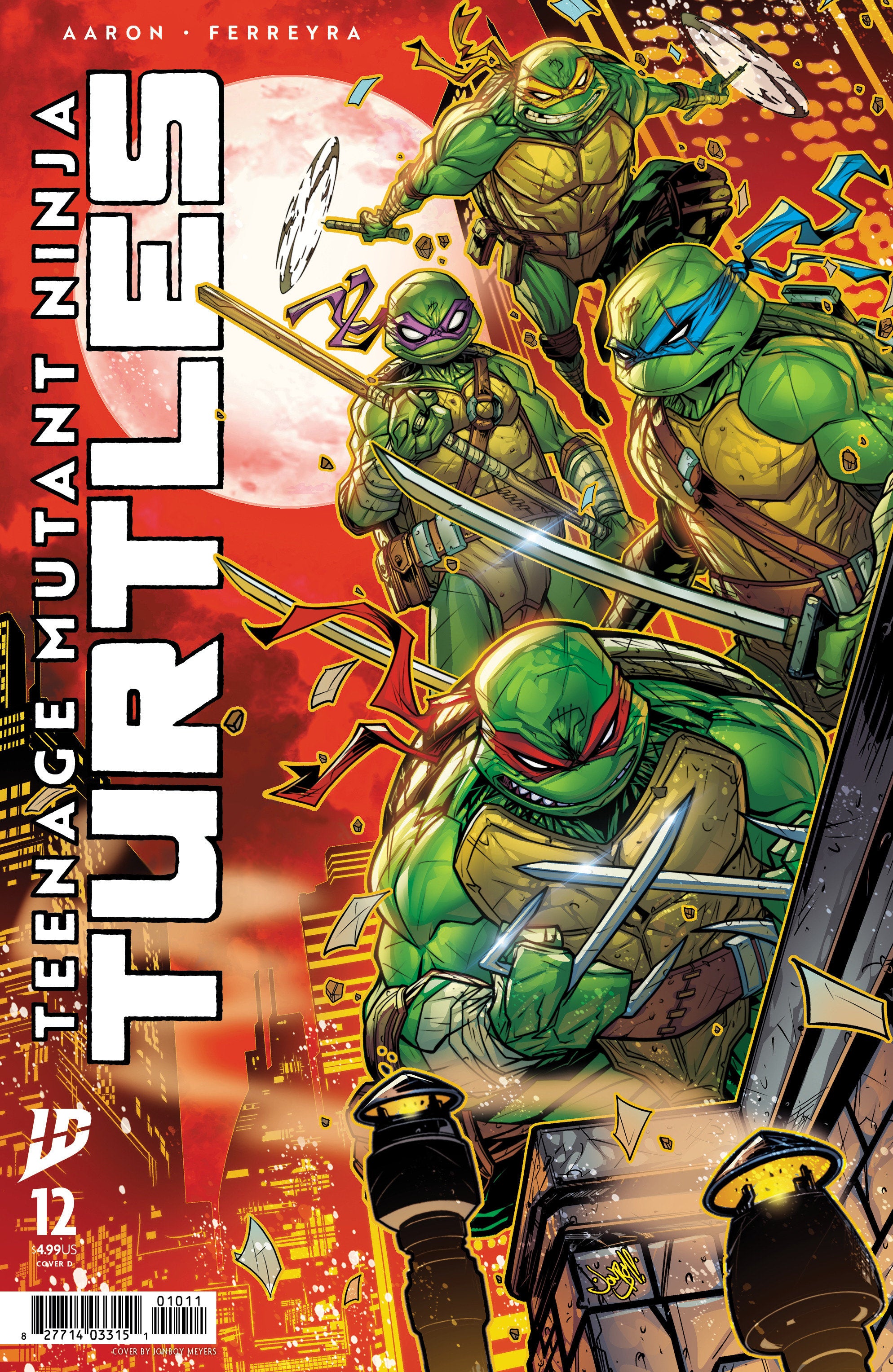 アメコミ Sei Teenage Mutant Ninja Turtles #12 Variant D (Meyers) – Infinity Flux