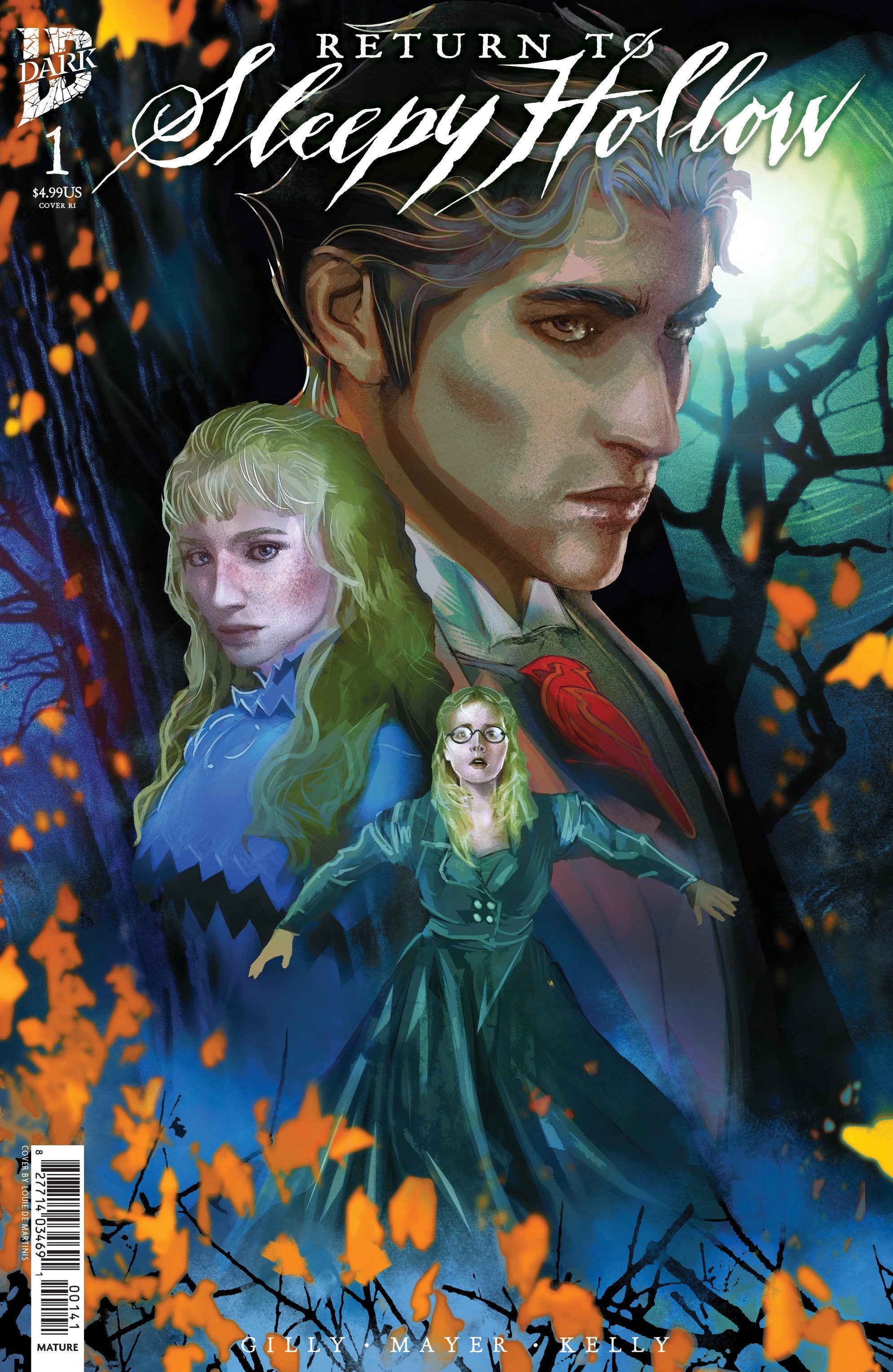 Return To Sleepy Hollow #1 1:15 RI Variant (De Martinis)